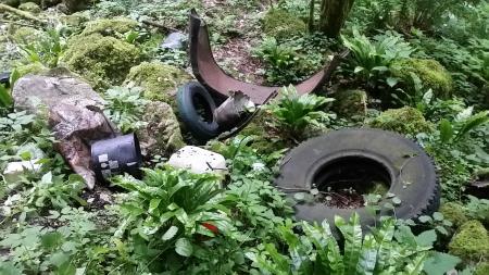 Sanacija črnega odlagališča – Banova jama 103